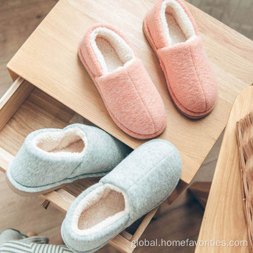 Winter Thick Slippers Soft Sole Warm Cotton Slippers Winter Non-slip Shoes Manufactory